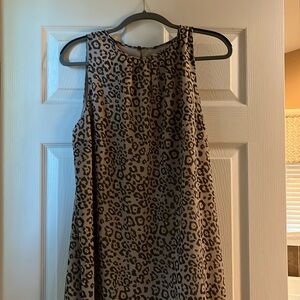 Loft Cheetah Print Dress
